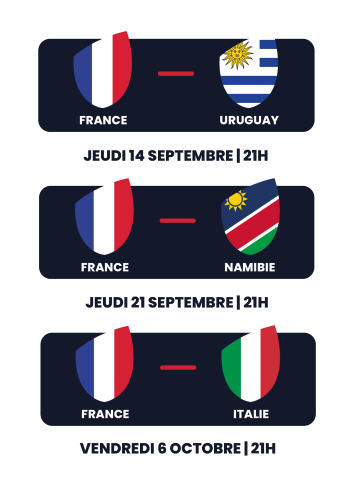 Matchs de Poule - RUGBY 2023