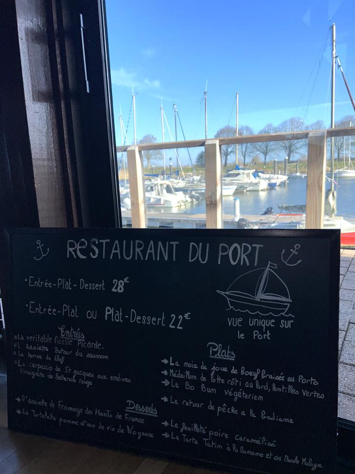 Le restaurant du Port de Plaisance SaintValerysurSomme