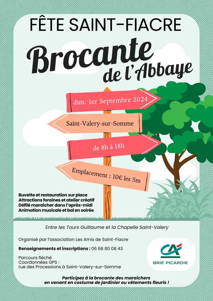 Affiche Fêtes St-Fiacre